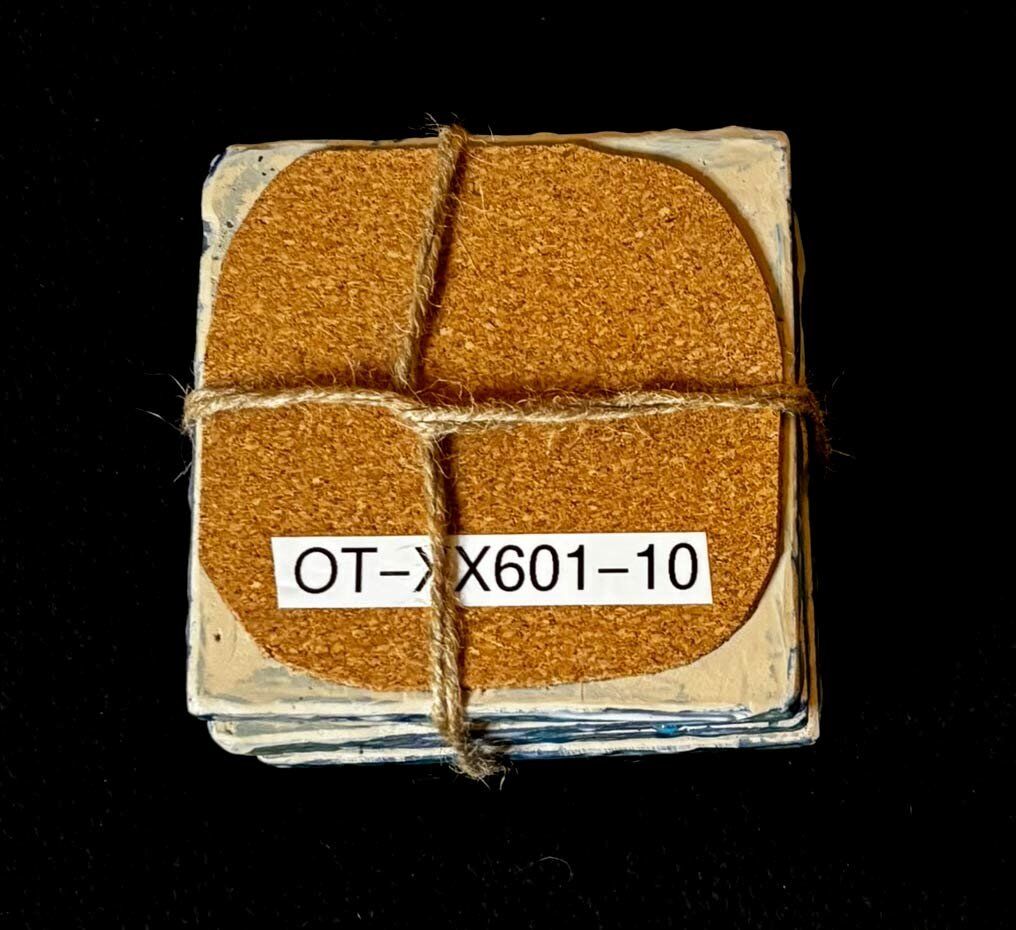 Travertine Coasters (4)